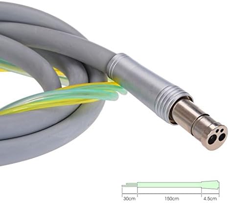 Dental 4 Hole Silicone Handpiece Tubing/Hose/Tube with Connector