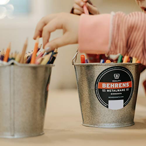 Behrens Galvanized Steel Utility Pail, 2Quart, Silver Pricepulse