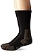 Fox River Steel Toe Work Socks, Reinforced Toe and Heel, Memory-Knit Construction, Arch Support, Protective and Durable, Black, Medium