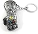 VNFLY Nidavellir Infinity Gauntlet Keychain Avengers Thanos Glove Keychain Key Ring (Silver)