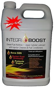 IntegriBOOST Diesel Fuel Additive & Cetane Boost with Anti-Gel Winter Formula – 1 Gallon - Treats up to 600 gallons