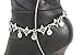 TrendyFashionJewelry TFJ Women Band Boot Silver Metal Chain Bracelet Turquoise Blue Bead Shoe Feathers Charms