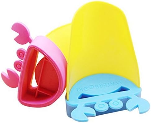 Kid Faucet Extender | Set of 2 Pcs Bath Tub Faucet Sink Handle Extender Hand Washing Solution for Toddlers Babies Kids Children with Cute Crab Design | Premium PE Material | Blue and Pink | 238.3