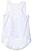 Gia Mia Girls' Big Stripe Mesh Tank Top Dance Ballet Jazz Layering Costume Performance