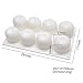 SAKOLLA Apple Shape Silicone Mousse Cake Mold, Chocolate Desserts Molds,French Dessert Pastry Baking Bakeware