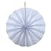 Ipalmay Decorative Fan, Hanging Paper Fans, Party Decorations Kit Silver, Set of 8