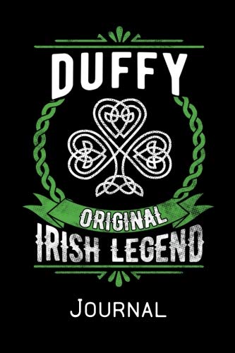 Duffy Original Irish Legend Journal: Irish Surname Notebook Family Name Gift Blank Lined Book by Celtic Connections