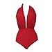 Brazilian High Waist Bikini Sexy Triangle Push Up One Piece Swimsuits in Women