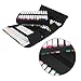 Samaz 80 Slots Marker Case Markers Carrying Bag Holder for Primascolor Marker and Copic Marker (Black)