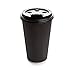 16 Ounce Disposable Coffee Cups, 500 Ripple Wall Hot Cups For Coffee - Lids Sold Separately, Rolled Rim, Black Paper Insulated Coffee Cups, For Hot Coffee, Tea, And More - Restaurantware