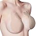 Rabbit Sticky Bra Push up Women D/DD Cup,2 Pairs Beige,Plus Size Nipplecovers Invisible Adhesive Backless Strapless Bras Lift for Large Breasts