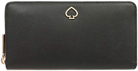 [ケイトスペード] kate spade 財布(長財布) WLRU6029 ブラック アデル レザー ラージ コンチネンタル ラウンド ジップ ウォレット レディース [アウトレット品] [ブランド] [並行輸入品]