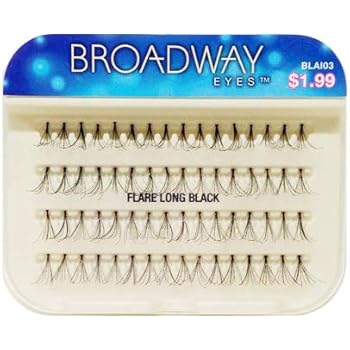 Amazon Com Kiss Broadway Eyes 100 Human Hair Individual False