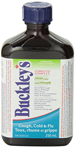 BUCKLEY COMPLETE MUCUS RELIEF 250ML SIZE
