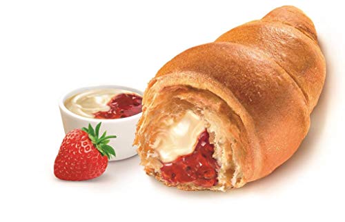 1 Croissant+Strawberry+Vanilla+Breakfast+GMO+Free