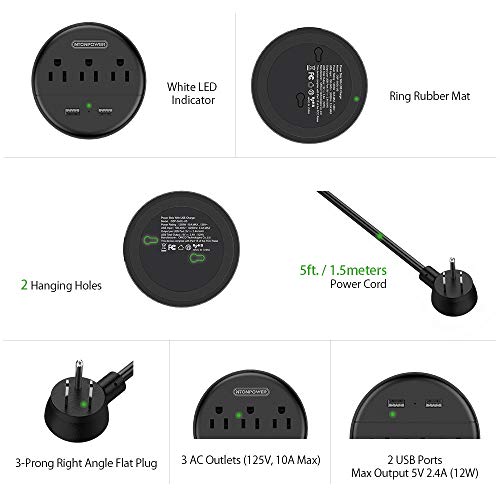 1 Power+Strip+USB+NTONPOWER+Nightstand