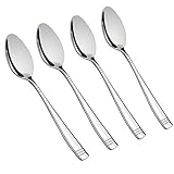Obston Stainless Steel Dessert Spoon, 6.5-Inch, Set of 12