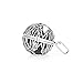 Sromay 5Pcs Antique Silver Diffuser Locket Aromatherapy Essential Oil Tree of Life Cage Locket Pendant with Lava Beads
