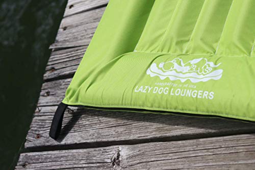 Lazy Dog Loungers Rafts for Dogs and Pets - Semi-Submersible to Keep Your Dog Cool - Lake, Pool, River and Boat (Royal Blue - Large) - Thumbnail 6