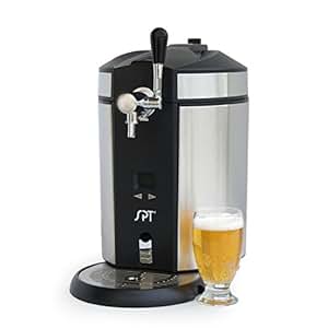 Amazon.com: Draft Beer Dispenser Mini Kegerator Countertop Portable Keg ...