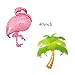 7PCS Flamingo Pineapple Palm Tree Tropical Theme Birthday Party Summer Party Baby Shower Decorations Kit (Colorful)
