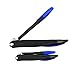 Gotofine Premium Quality Nail Clipper Set - Fingernail + Toenail With Antiskid Sleeve and Nail Catcher (Blue)