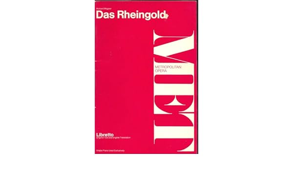 Das Rheingold Libretto Pdf Das Rheingold Libretto Pdf
