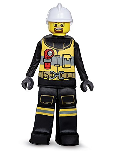 Disguise LEGO Firefighter Prestige Costume