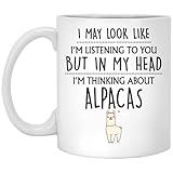 Q.PaddyShops Alpaca Gift, Alpaca Mug, Funny Alpaca