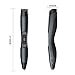 Aerb 3D Pen, 3D Printing Pen with OLED Display and 2 Loops of 1.75 mm Filament Refills, Ultimate Innovative Design for Doodling, Art & Craft Making and Education(Black)