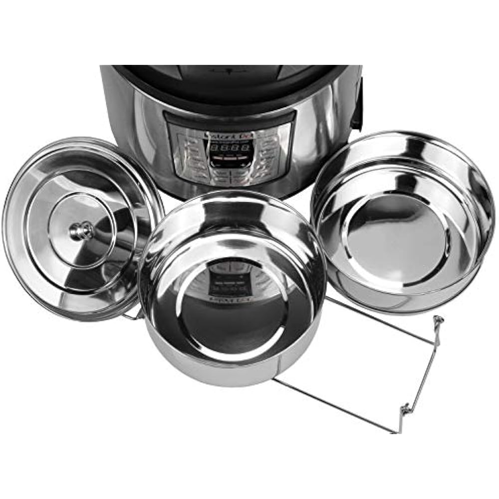 Stackable Steamers Steamer Insert Pans For Instant Pot Accessories 6Qt