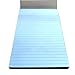 A5 Airmail Writing Notepad Light Blue Sheets - Silvine - 40 Sheets=80 Pages, Feint Ruled and Padded - Size 210mm X 148mm