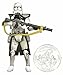 Star Wars: Saga Legends Clone Commander (Silver) Action Figure