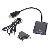 LiChiLan HDMI to VGA Converter, 1080P Micro