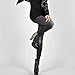 HeroNeo® Women Skull Print Leggings Jeggings Pencil Pants (Black)
