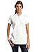Dickies Women's Solid Pique Polo Shirt, White, Large