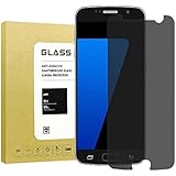 [2-Pack] for Galaxy S7 Privacy Anti-Spy Screen Protector,ZzzBuoo[9H Hardness][No-Bubble][Anti-Fingerprint][Scratch-Resistant] Tempered Glass Screen Protector for Samsung Galaxy S7(Black)