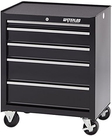 Waterloo 5 Drawer Ball Bearing Tool Cabinet 26 W Designed