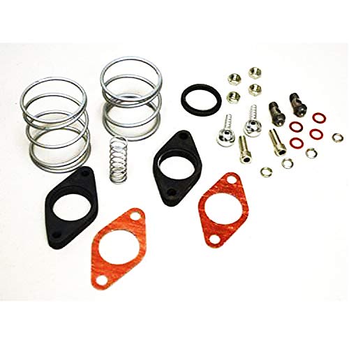 EMUSA 2 BOLT EXTERNAL 38MM TURBO WASTEGATE BYPASS EXHAUST+SPRING PSI