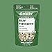 GoMix Raw Organic Pistachios, #1 Keto Paleo Snack, 3.5 oz, In Shell Unsalted (2 bags) Superfood, Protein, Vegan, NonGMO, Gluten Free. No Salt, No Roasting, No Nonsense!