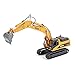 HuiNa 1/50 Scale Diecast Crawler Excavator Construction Vehicle Car Models Toys for Kids