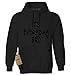 Expression Tees It's Everyday Bro (Black Print) Unisex Adult Hoodie
