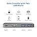 VAVA VA-UC003 USB C Hub Adapter with Type C 3.1 Power Delivery, HDMI Port, 2 USB 3.0 Ports for MacBook Pro and Type C Windows Laptops, Grey