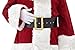 Tacuvan Men's Deluxe Santa Suit 10pc. Christmas Ultra Velvet Adult Santa Claus Costume S