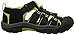 KEEN Newport H2 Closed Toe Water Sandals, Black/Lime Green, 9 US Unisex Little Kid
