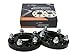 UberTechnic 25mm (1 inch) Black 5x100 Wheel Spacers - Hubcentric 56.1 for Scion FRS FR-S BRZ Baja Forester WRX Impreza Legacy Outback Saab 9-2x