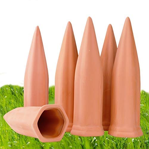 REMIAWY Terracotta Plant Watering Stakes