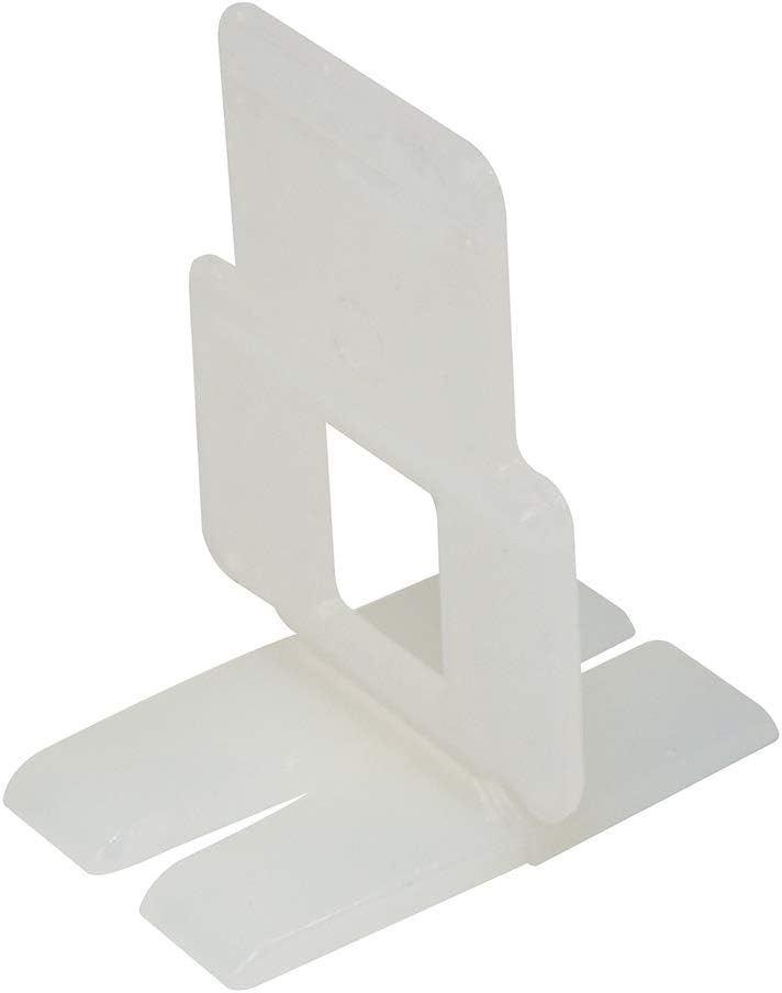 QEP FLAT LASH SLOTTED TILE LEVELING CLIPS CONTRACTOR PACK (4800 COUNT