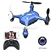 2019 Update Mini Drones with Camera for Kids/Beginners, FPV Drone WiFi Real-time Video Feed, One Key Take Off/Landing, APP Control Quadcopter, RC Helicopter Easy Fly is a Funny Gift for him(AT-96)