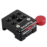 SMALLRIG NATO Clamp - Quick Release Clamp with 1/4" 3/8" M2.5 Thread for Cold Shoe Monitor Support Ball Head - 1885